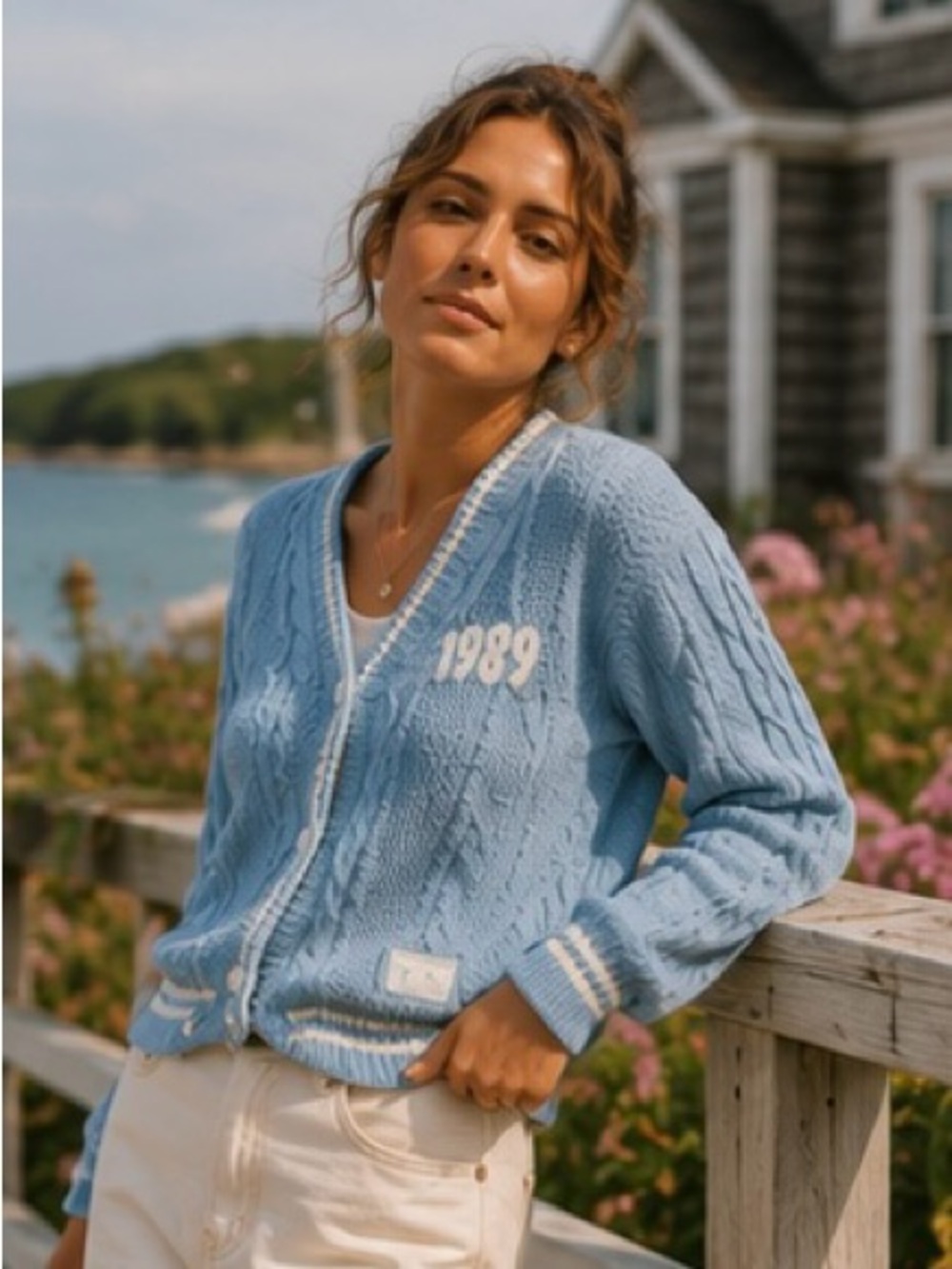 Taylor Swift 1989 Taylor’s Version Seagull Cable Knit Cardigan XS/SM